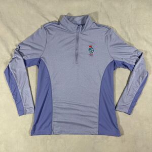 Peter Millar Womens Size M Pullover 1/4 Zip Monterey Peninsula Country Club